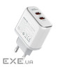 Зарядка для телефону LogicPower 35W (Type-C+USB) QC+кабель (Type C to Lightning) 35WCH (30322)