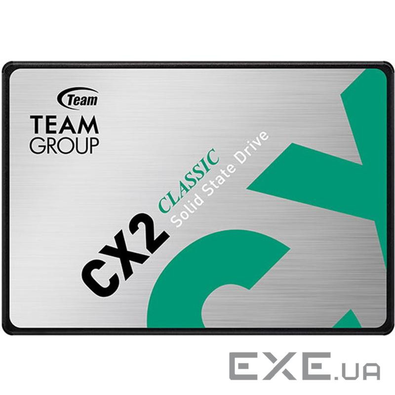 SSD TEAM CX2 256GB 2.5" SATA (T253X6256G0C101)