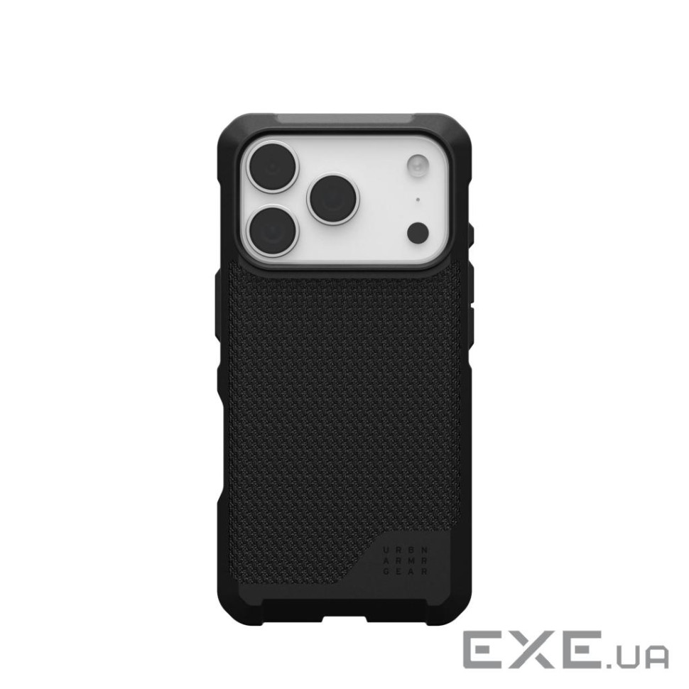 Чохол UAG для iPhone 17 Pro, Metropolis LT MagSafe, Kevlar Black (114517113940)