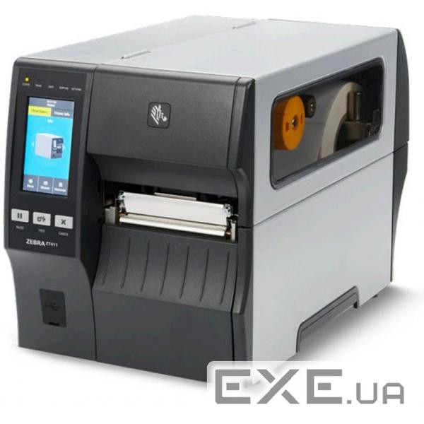 Принтер етикеток Zebra ZT411 (203 dpi) Serial, USB, Ethernet, Bluetooth, USB Host (ZT41142-T0E0000Z)