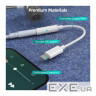 Перехідник Lightning to 3.5mm 0.1m 4pin MFI Choetech (AUX005)