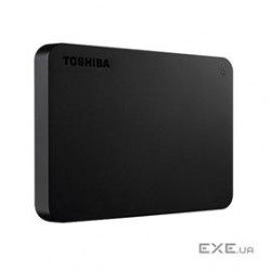 Зовнішній жорсткий диск Toshiba Hard Drive HDTB420XK3AA 2TB USB 3.0 Canvio Basics Portable Black