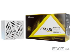 Блок живлення Seasonic 750W FOCUSGX-750-ATX31-WHT (FOCUS-GX-750-ATX31-WHITE)