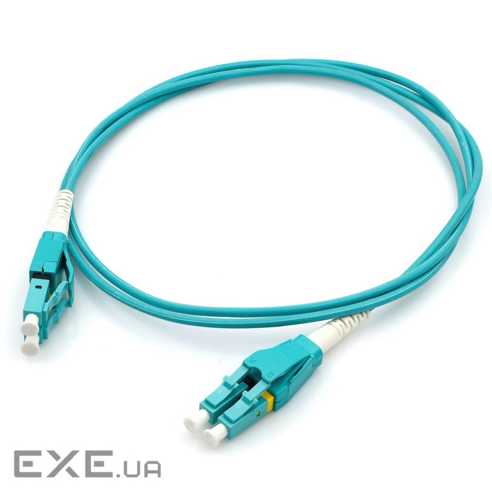 Патчкорд LC/UPC-LC/UPC MM (G50-OM3) Uniboot 3м Duplex, 2мм (UPCU-3LCLC(MM)D(ON))