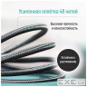 Дата кабель USB 2.0 AM to Lightning 1.0m 3A zinc alloy braided black ColorWay (CW-CBUL098-BK)