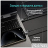 Дата кабель USB 2.0 AM to Lightning 1.0m 3A zinc alloy braided black ColorWay (CW-CBUL098-BK)