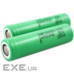 Акумулятор 18650 2500 mAh (20A) Samsung (INR18650-25R)