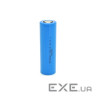 Акумулятор 21700 4500mAh, 3.7V, Blue, FlatTop Vipow (ICR21700-4500mAhFT / 31079)