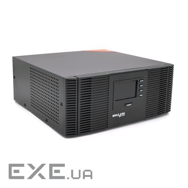 Гібридний інвертор BRAZZERS BRZ-SOLAR-800, 800VA/640W, 12V, струм заряду 10 / 20A, inverter100-290V,