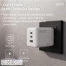Зарядний пристрій DIGITUS GaN 2хUSB-C, 1хUSB-A, 100W (DA-10304)