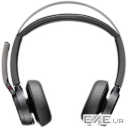 Гарнітура Poly Focus 2 USB-C + USB-C/A Adapter HS with Charge Stand Stereo (9T9J5AA)