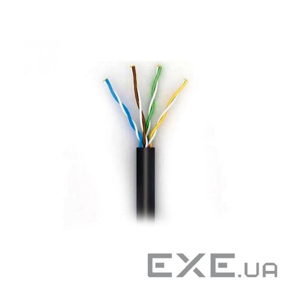 Кабель для зовнішньої прокладки OK-Net КПП-ВП (100) UTP, CAT5e, 4х2х0.51,бухта (49219КПП_ВП100м) )