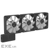 Вентилятор APNX FP1-120 ARGB Black - 3 Pack (APF3-PF11257.11), 120х120х30 мм, 4pin PWM + 3pin ARGB