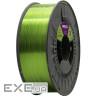 Пластик (Filament) WINKLE PETG CRYSTAL 1кг, 1.75мм, лаймово-зелений (PET01000175VERLIMWNK)