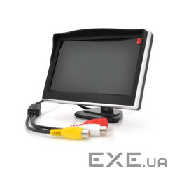 Монітор для відеоспостереження TFT 5", 12V, BOX (02636) TFT 5", 12V, BOX (02636)