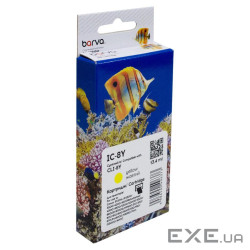 Картридж Barva Canon CLI-8Y (0623B024) 490с (IC-8Y)