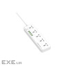 Мережевий фільтр живлення LDNIO SC5614 5роз. 3USB 2м
