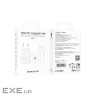 Зарядний пристрій BOROFONE BA82A Platinum USB-C PD25W + cable USB-C to Lightning White (6941991112263)