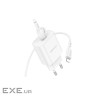 Зарядний пристрій BOROFONE BA82A Platinum USB-C PD25W + cable USB-C to Lightning White (6941991112263)