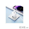 Зарядний пристрій BOROFONE BA82A Platinum USB-C PD25W + cable USB-C to Lightning White (6941991112263)