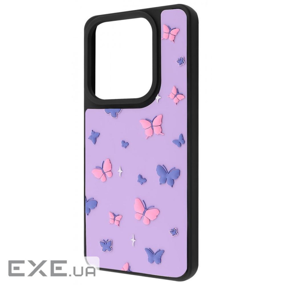 Чехол WAVE Doodle Case Xiaomi Redmi Note 14 5G butterflies (63515 butterflies)
