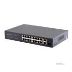 POE Watchdog комутатор FoxGate S6016P-CG-AI-BT (150W)