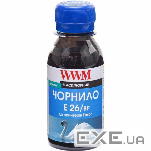 Чорнило WWM Epson XP-600/XP-605/XP-700 100г Black pigm. (E26/BP-2)
