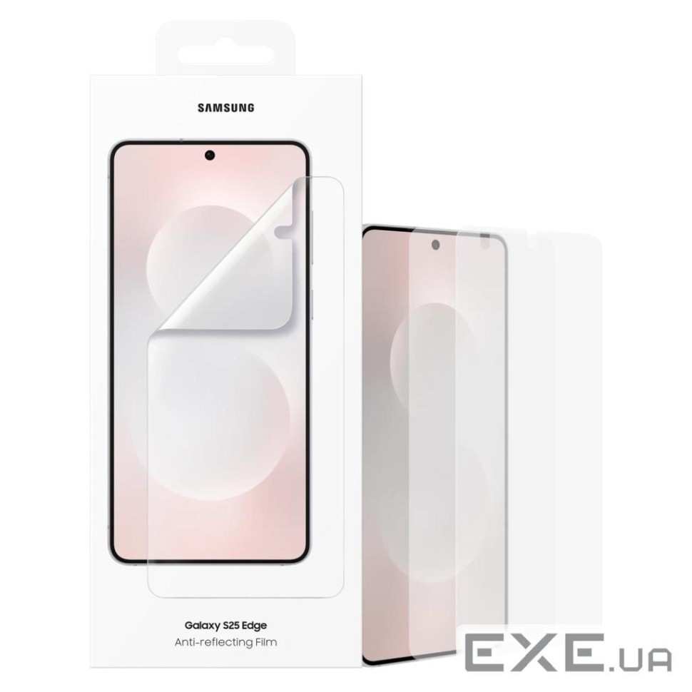 Аксесуари до мобільних телефонів SAMSUNG для S25 Edge Anti-reflecting Film EF-US937CTEGWW / Transpar