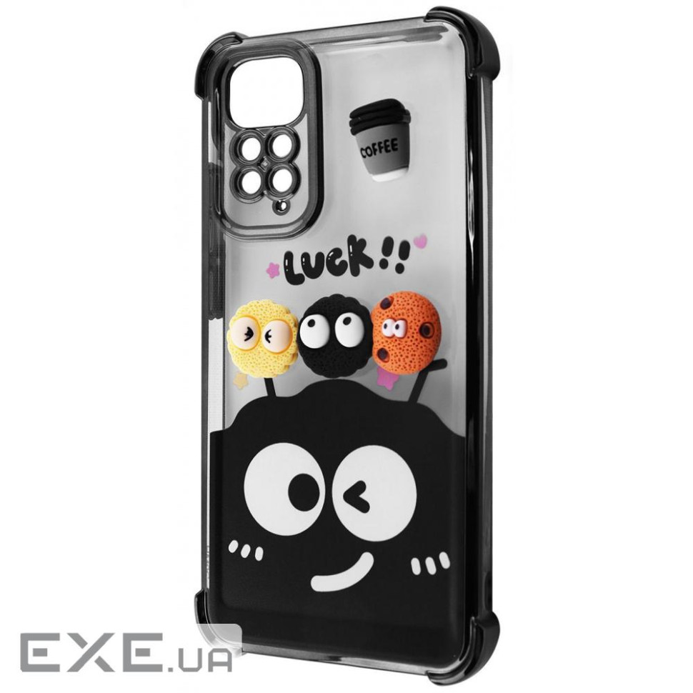 Чехол WAVE Winkie Xiaomi Redmi Note 11 Pro/Redmi Note 12 Pro 4G black/splash (64447 black/splash)