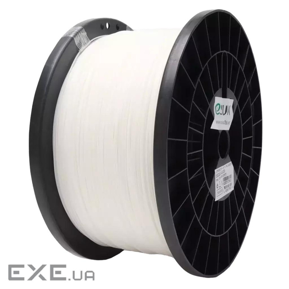 Пластик для 3D-принтера eSUN PLA+ 1.75мм, 5кг, White (PLA+175W5)