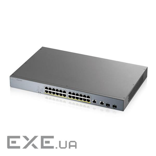 Комутатор мережевий ZyXel GS1350-26HP-EU0101F