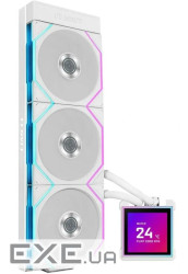 Водяне охолодження для ПК LIAN LI Hydroshift II OLED Curved 360 TL, White (G89.GHS2OLDC36TW.00)