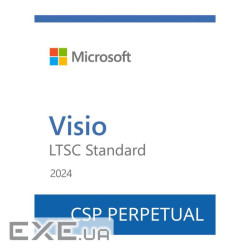 Офісний додаток Microsoft Visio LTSC Standard 2024 Commercial Software, Perpetual (DG7GMGF0PN42_0002