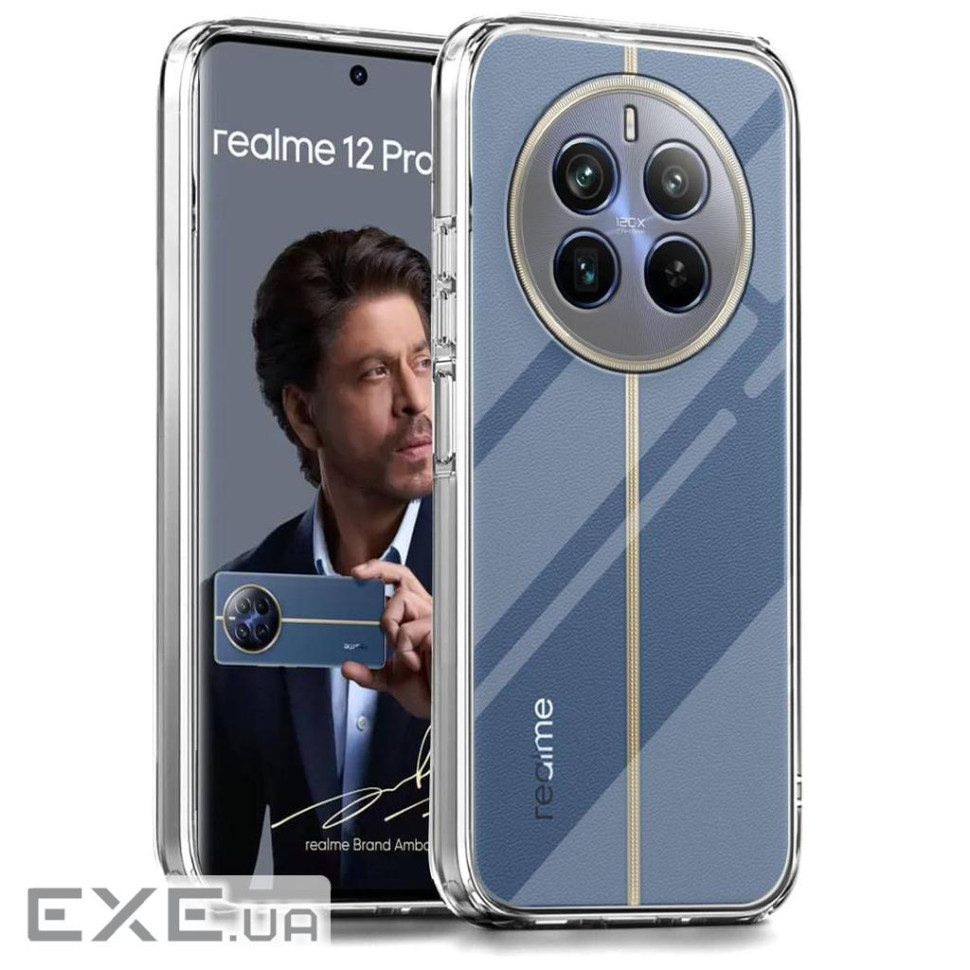 Чeхол-накладка BeCover для Realme 12 Pro 5G Transparancy (711186)