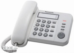 Landline phone Panasonic KX-TS2352UAW White