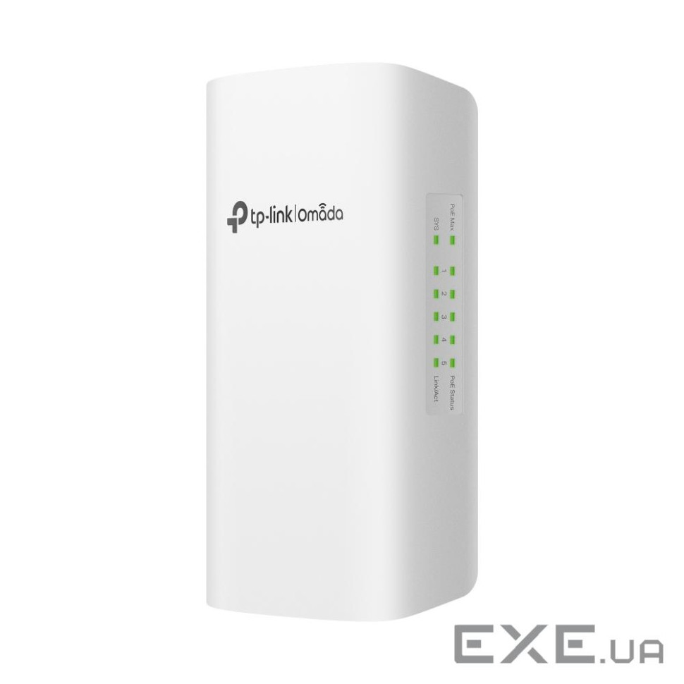 TP-LINK Switch SG2005P-PD 5-Port Smart 1-Port PoE++ in and 4-Port PoE+ out