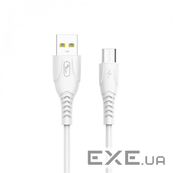Кабель SkyDolphin S08V USB - micro USB (M/M), 1 м , White (USB-000564)