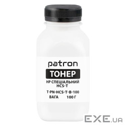 Тонер HP HCS-T, 100 г, black Patron (PN-HCS-T-B-100)