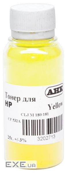 Тонер HP CLJ M180/181, 25г Yellow AHK (3202712)