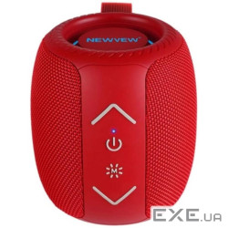 Акустична система NEWVEW NV-9242 BT/USB/TF/FM/TWS Red (NWVW-NV-9242-RD)