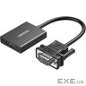 Перехідник VGA M to HDMI F CM513 black Ugreen (50945)