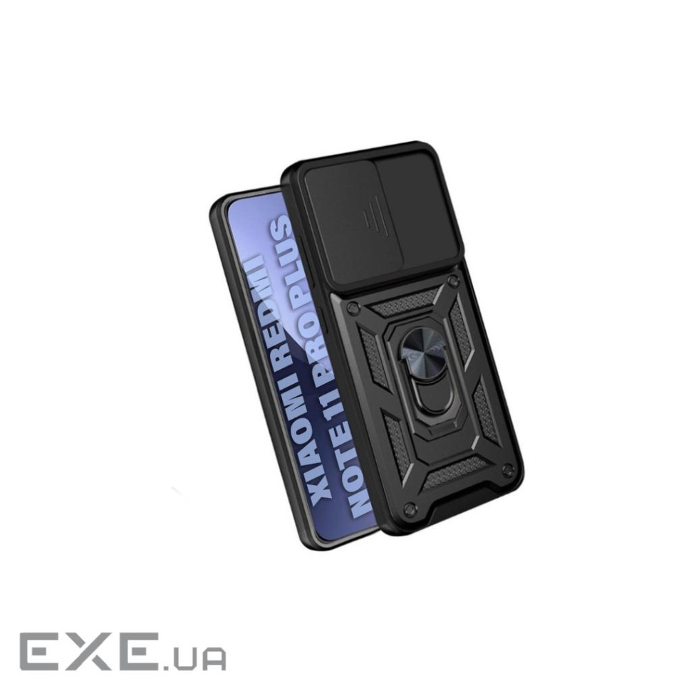 Чохол до мобільного телефона BeCover Military Xiaomi Redmi Note 11 Pro Plus Black (711023)