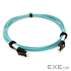 ВО патч-корд, LC/UPC-LC/UPC, 2.0мм, (OM3 Clearcurve&reg,), Duplex, LSZH, 3м , Corn (F050502T5Z20003M)