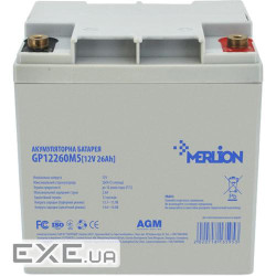 Акумуляторна батарея MERLION GP12260M5 (12В 26Ач )
