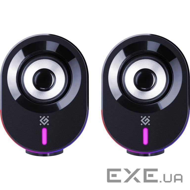 Акустична система Defender Solar 8 LED Bluetooth USB Black (65938)