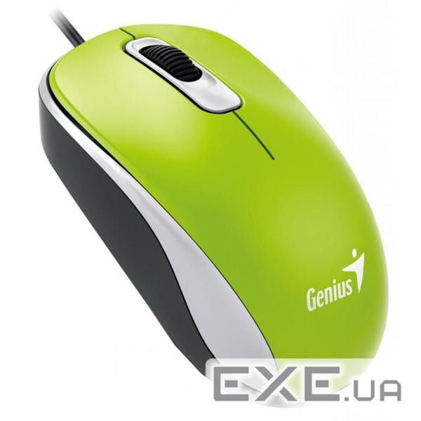 Миша GENIUS DX-110 USB, Green (31010116105)