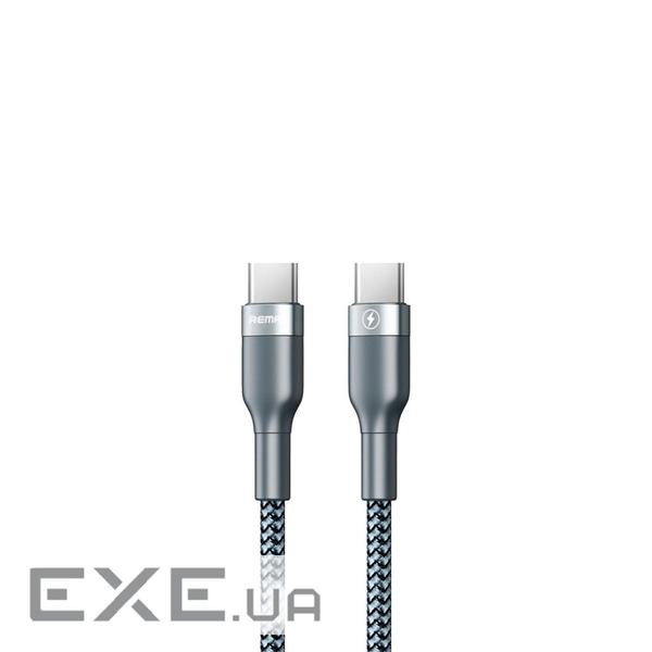Кабель Remax Sury 2 Type-C to Type-C PD 3А 1M Сірий (RC-010-s)