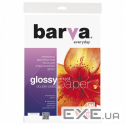 Фотопапір Barva A4 155г Everyday Glossy double-sided100с (IP-GE155-308)