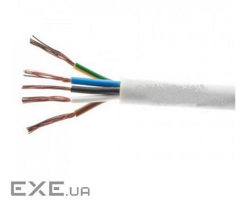 Кабель Одескабель ПВСм 4 * 4,0 + 1 * 4,0 ціна за метр (бух.100м) білий (5288 100м)