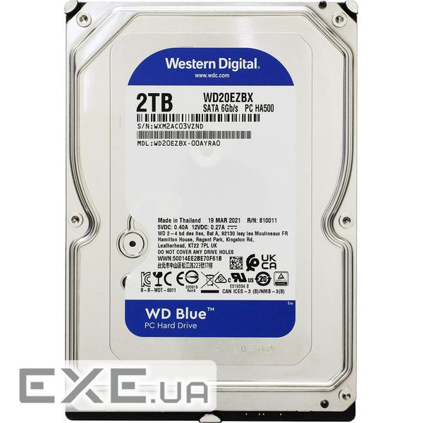 Жорсткий диск 3.5" 2TB WD (WD20EZBX)